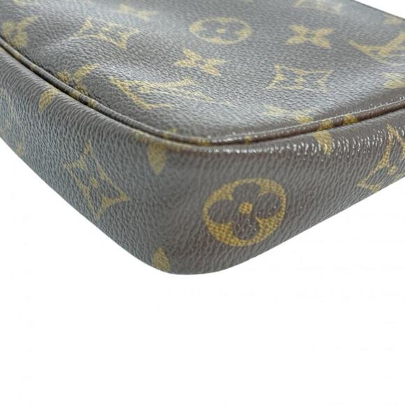 LOUIS VUITTON Brown Monogram Pouch - Picture 6 of 9